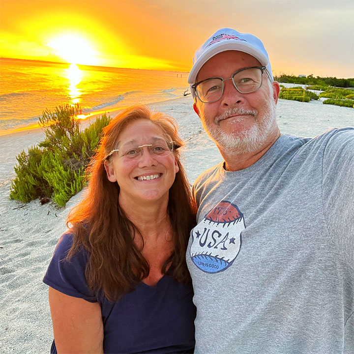 Pastor Dave Fox with his wife Cindy